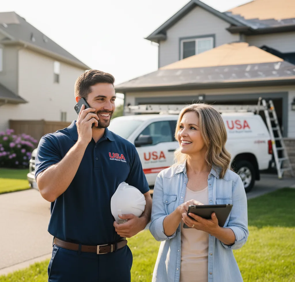 USA Roof Repair Experts customer support in Inwood